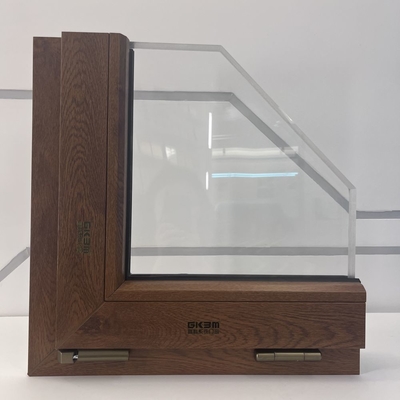 GKBM 90 UPVC Παθητικά προφίλ παραθύρων Δυνατότητα 3,0 mm Δυνατότητα αντίστασης στις ακτίνες UV
